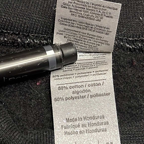 TLC Black Gildan Heavy Blend Crew Neck Sweatshirt Sz M GUC - Picture 5 of 11